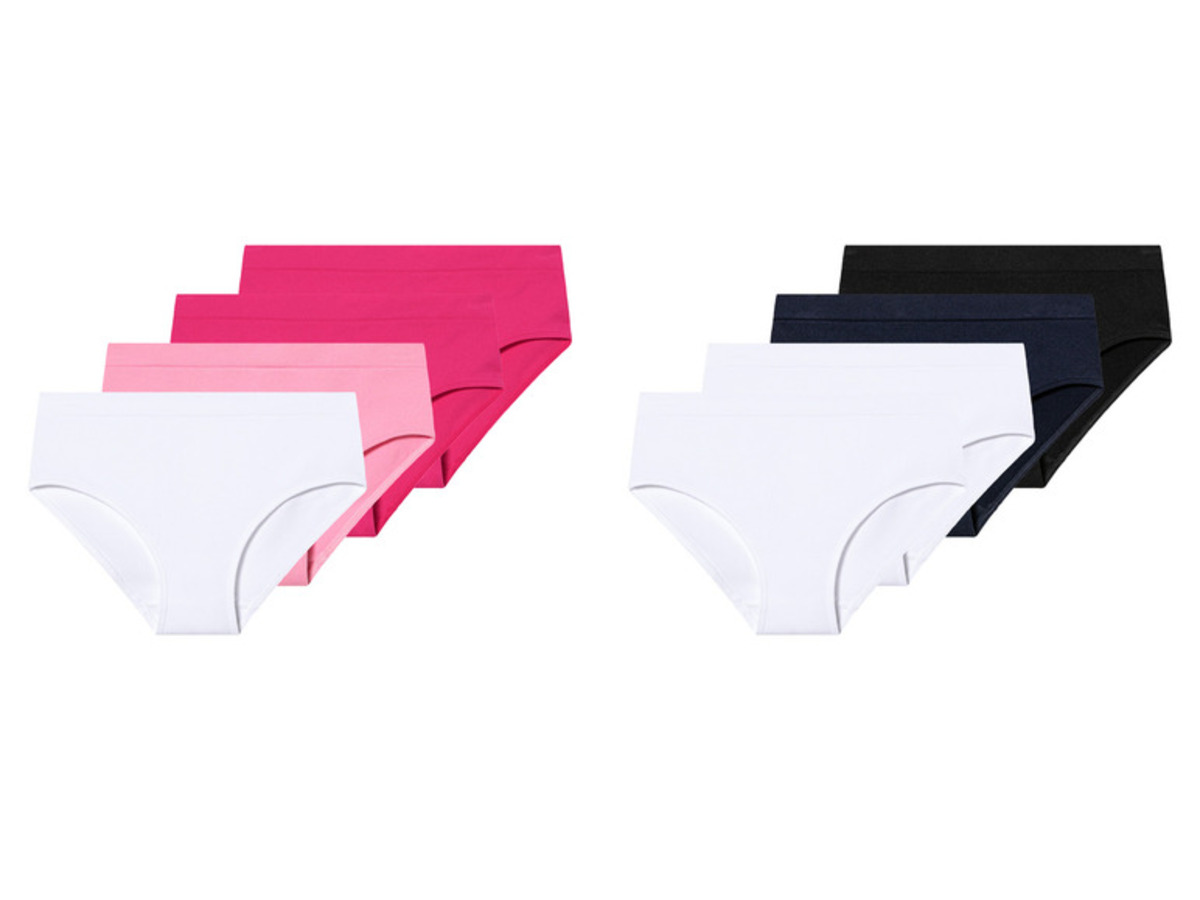 Bild 1 von pepperts!® Kinder Mädchen Slips, 4 Stück, seamless