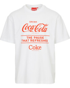 Coca Cola T-Shirt, Oversize, weiß