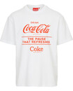 Bild 1 von Coca Cola T-Shirt, Oversize, weiß