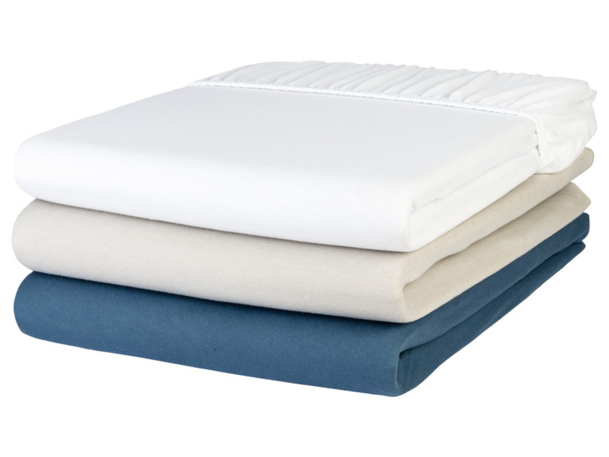 Bild 2 von LIVARNO home Jersey-Spannbettlaken, 80-200 x 200 cm