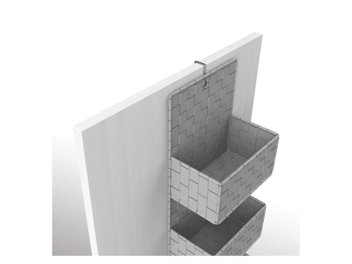 Bild 3 von LIVARNO home Hängeregal \ Korb-Set \ Aufbewahrungskorb, mit stabilem Metallrahmen