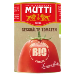 Mutti Bio Pelati Schältomaten oder Bio Tomaten gehackt