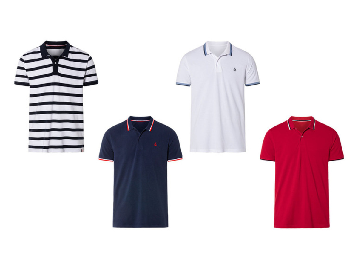 Bild 1 von LIVERGY® Herren Poloshirt, Slim Fit, aus reiner Baumwolle