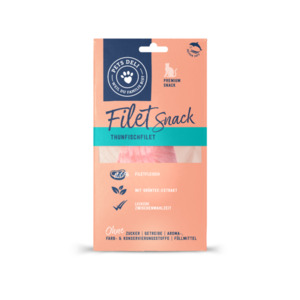 Snacks für Katzen - Filetsnack Thunfischfilet  - 25g/12er Pack von Pets Deli