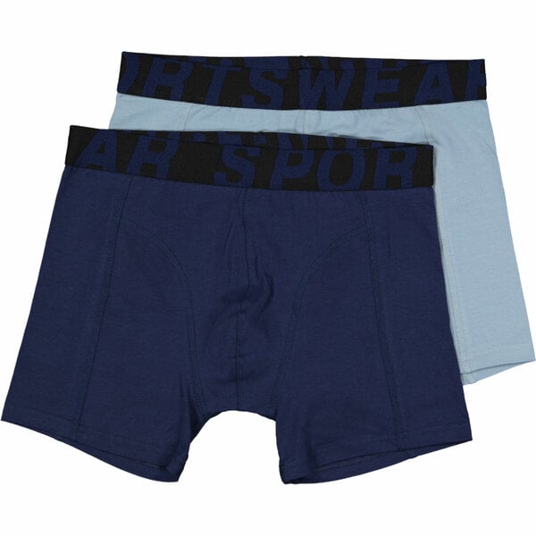 Bild 1 von Herren Boxershorts Extralang 2er-Pack, Navy, S