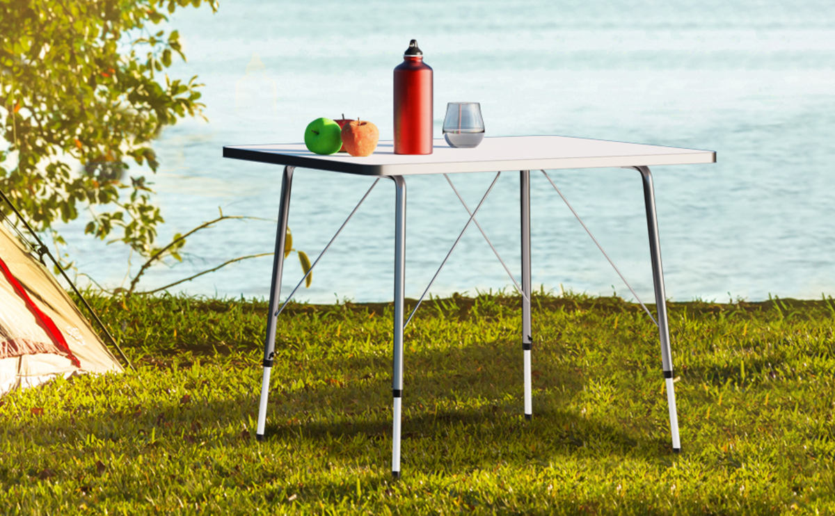Bild 4 von Solax-Sunshine Höhenverstellbarer Alu-Campingtisch