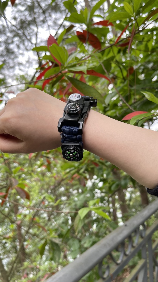 Bild 1 von Solax-Sunshine -  CF-CT03 Paracord Überlebensarmband-Set für Männer/ Frauen