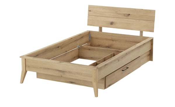 Bild 1 von Funktionsbett holzfarben Maße (cm): B: 132 H: 89 T: 215 Jugendmöbel