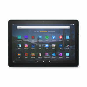 Amazon Fire HD 10 Plus Tablet (2021) 25,6cm (10,1") Full-HD Display, 64 GB Speicher, Schwarz, mit Werbung