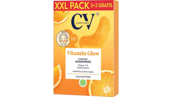 Bild 1 von CV Vitamin Glow Hydrogel Augenpads XXL PACK