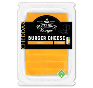 BUTCHER’S Burger-Käse Cheddar