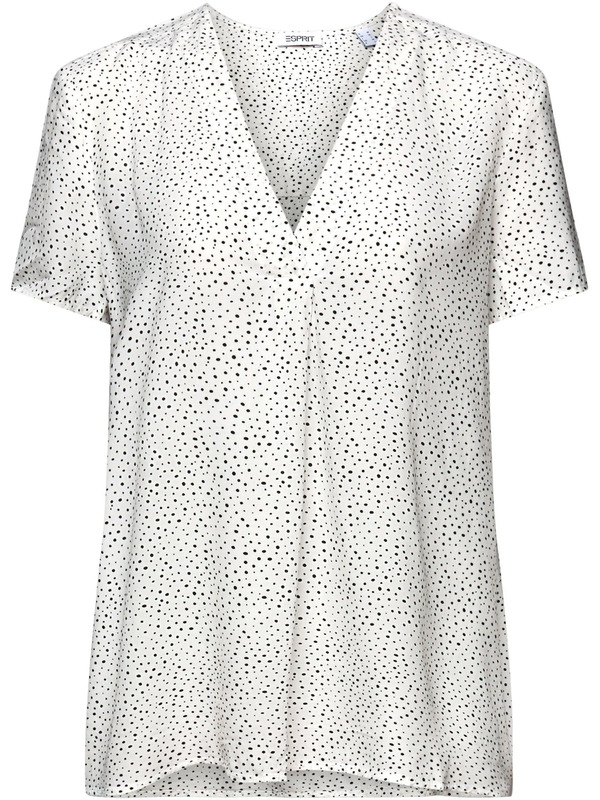 Bild 1 von Damen Bluse mit V-Ausschnitt
                 
                                                        Weiß