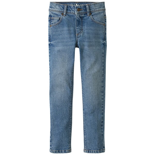 Bild 1 von Jungen Slim-Jeans mit verstellbarem Bund HELLBLAU