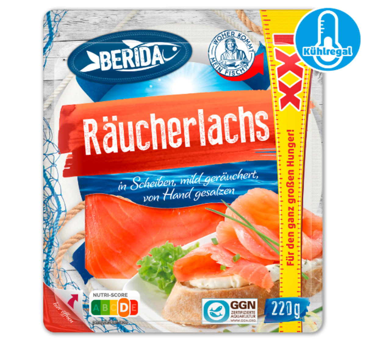 Bild 1 von BERIDA XXL Räucherlachs*