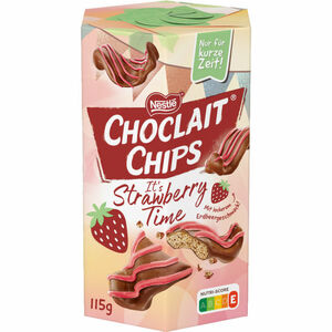 Nestlé Choclait Chips Erdbeere
