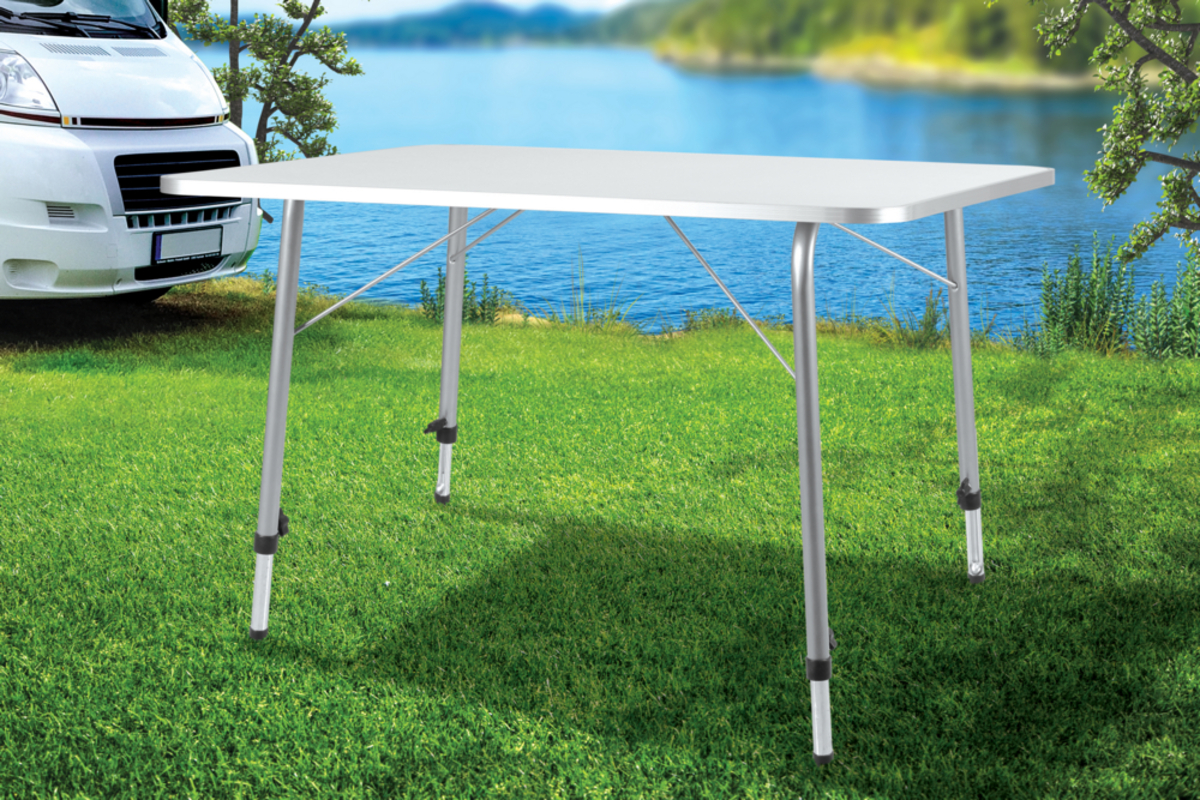 Bild 1 von Solax-Sunshine Höhenverstellbarer Alu-Campingtisch
