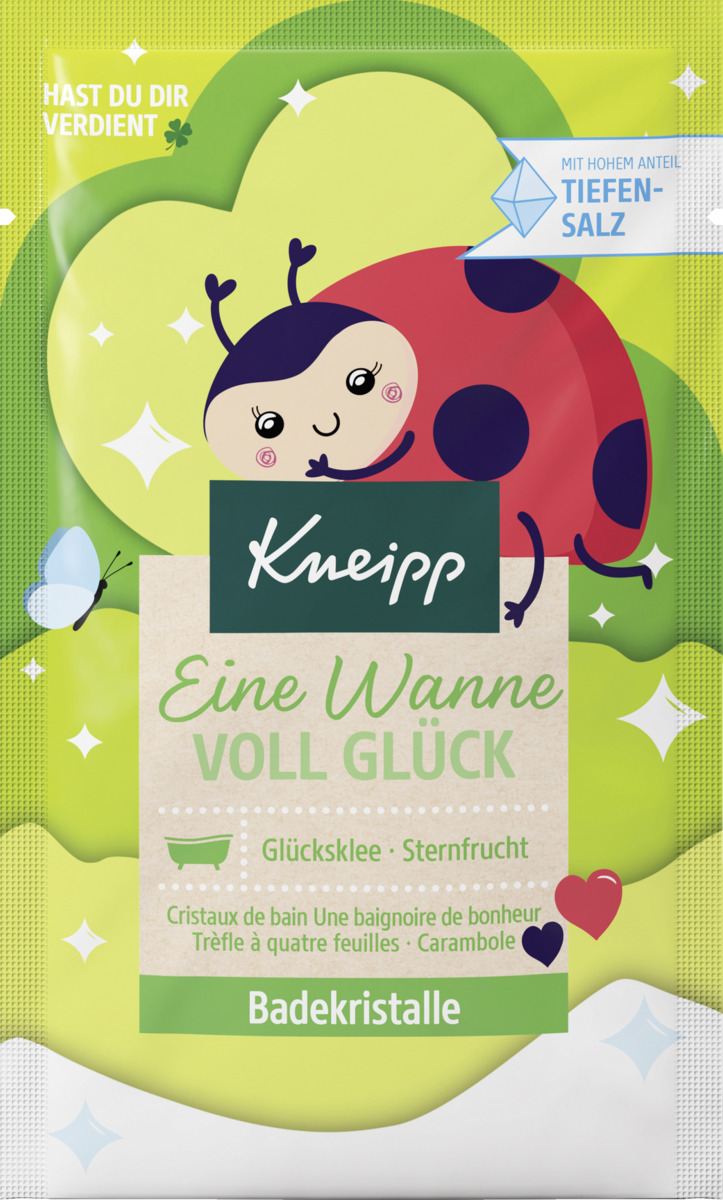 Bild 1 von Kneipp Badekristalle Eine Wanne VOLL GLÜCK, 60 g