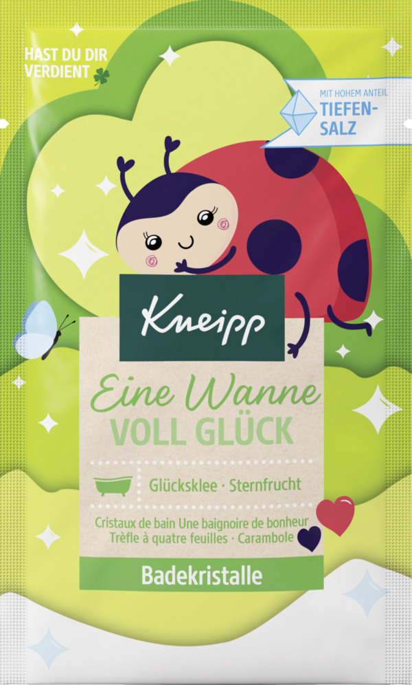 Bild 1 von Kneipp Badekristalle Eine Wanne VOLL GLÜCK, 60 g