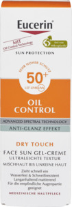 Eucerin Oil Control Dry Touch Face Sun Gel-Creme LSF 50+, 50 ml