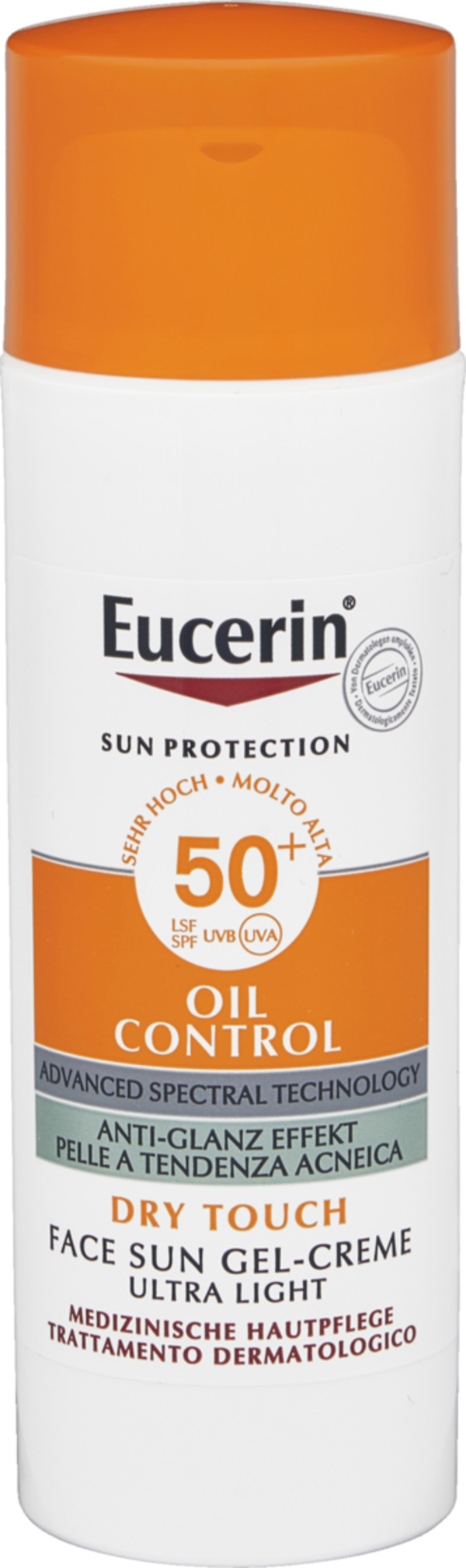 Bild 2 von Eucerin Oil Control Dry Touch Face Sun Gel-Creme LSF 50+, 50 ml