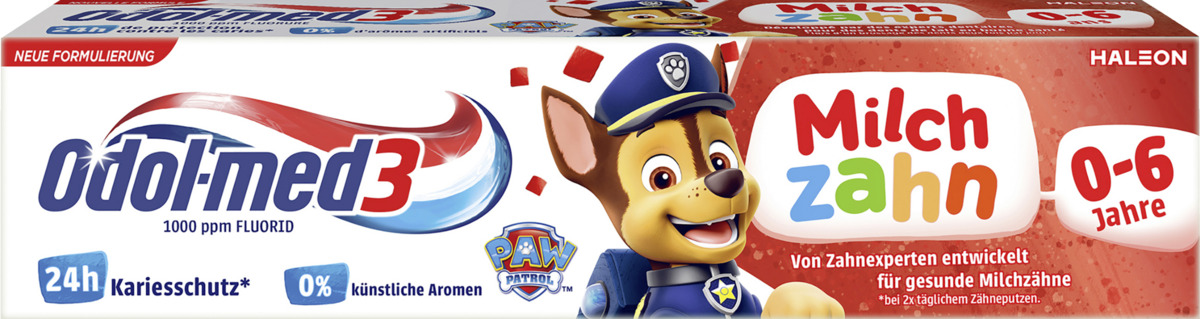 Bild 1 von Odol med3 Milchzahn Zahncreme, 50 ml