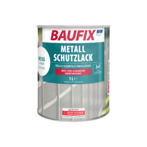 BAUFIX Metall-Schutzlack weiß 1 L