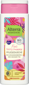 Alterra NATURKOSMETIK Pflegedusche Feel berry happy, 250 ml