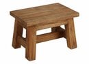 Bild 1 von Holz-Hocker Ranch Rustikal 30x20x20cm Natur