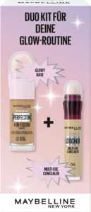 Maybelline New York Instant Anti-Age Perfector 4-in-1 Glow Make-Up 02 Medium + Löscher Multi-Use Concealer 04 Honey