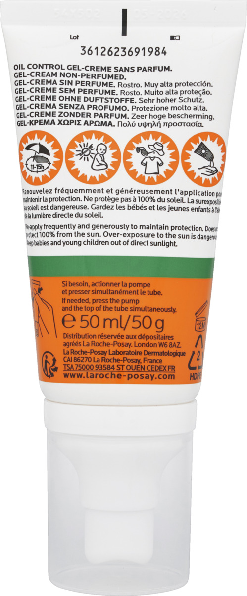 Bild 3 von LA ROCHE-POSAY Anthelios UVMUNE 4000 LSF 50+ Gel-Creme Oil Control, 50 ml