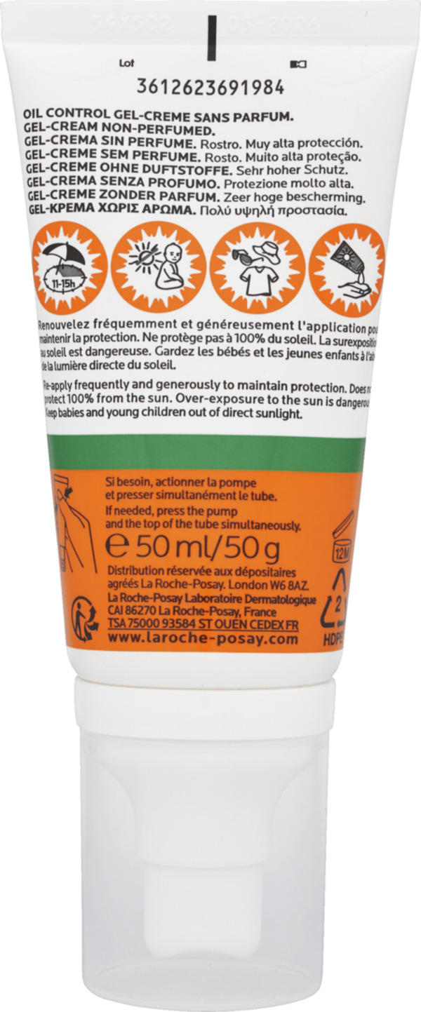 Bild 3 von LA ROCHE-POSAY Anthelios UVMUNE 4000 LSF 50+ Gel-Creme Oil Control, 50 ml