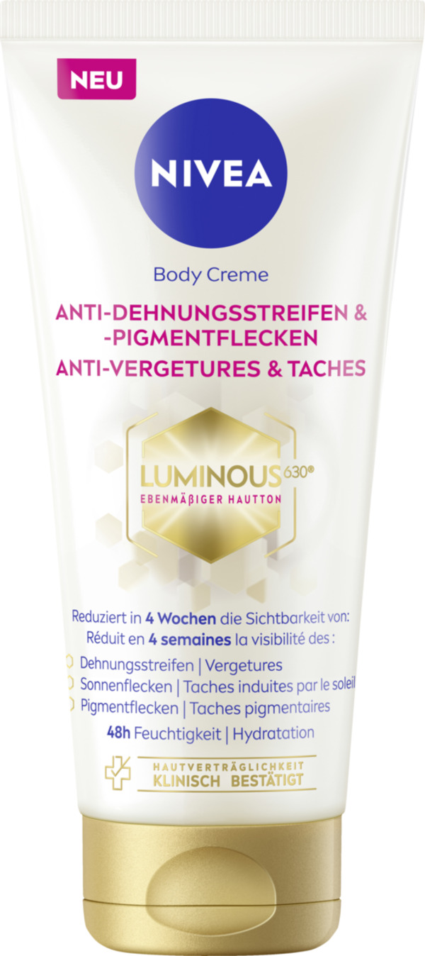 Bild 1 von NIVEA Body Creme Luminous630° Anti-Dehnungsstreifen, 200 ml