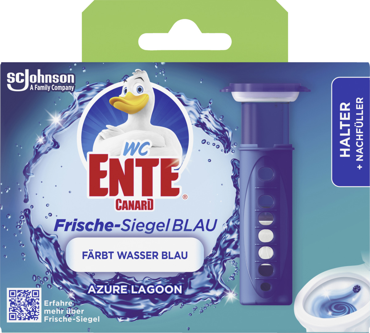 Bild 1 von WC-Ente Frische-Siegel Starterset Azure Lagoon, 36 ml