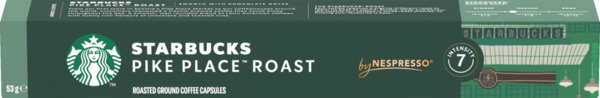 Bild 1 von STARBUCKS Kapseln Pike Place Roast by Nespresso, 53 g