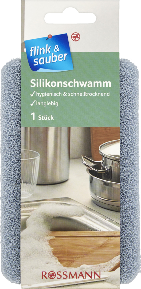 Bild 2 von flink & sauber Silikonschwamm