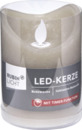 Bild 1 von Rubin Licht LED-Kerze 10 cm taupe