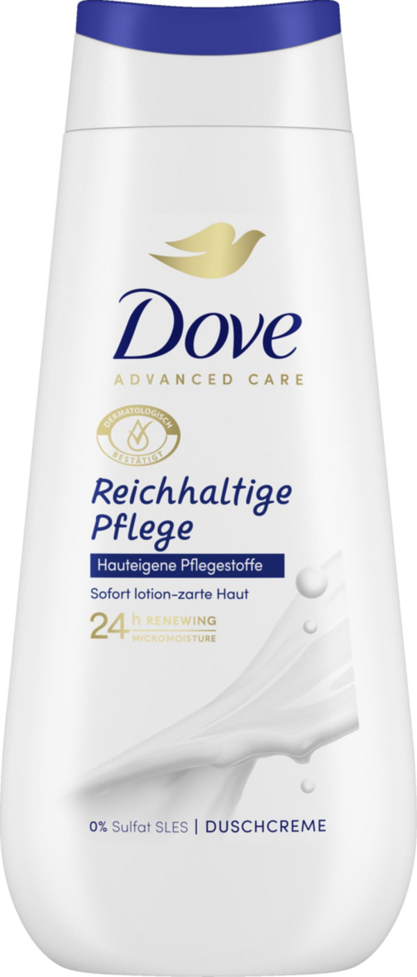 Bild 1 von Dove Pflegedusche Advanced Care Reichhaltige Pflege, 225 ml