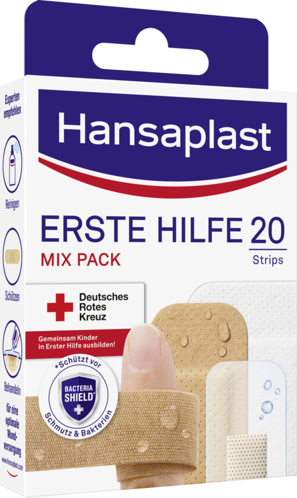 Bild 1 von Hansaplast Erste Hilfe Pflaster Mix Pack