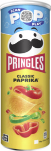 Pringles Classic Paprika Chips, 165 g