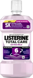 Listerine Mundspülung Total care Extra Mild, 500 ml