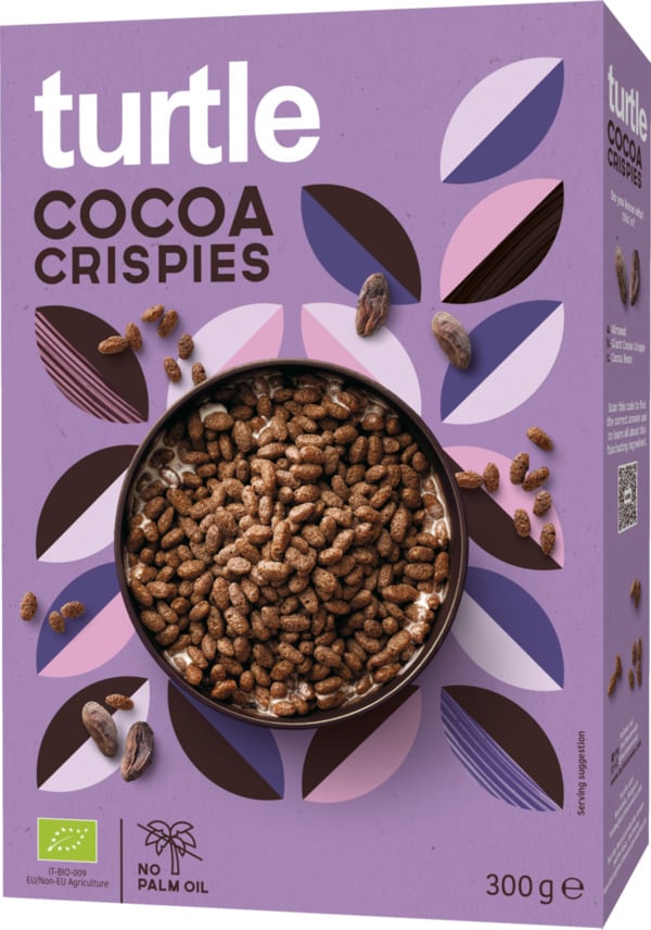 Bild 1 von Turtle Bio Cocoa Crispies, 300 g