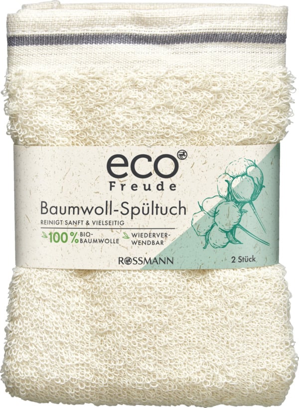 Bild 1 von eco Freude Bio-Baumwoll-Spültuch