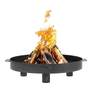 CookKing Feuerschale Tunis 60 schwarz Stahl B/H/T: ca. 60x20x60 cm