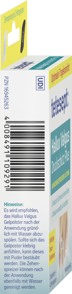 Bild 3 von tetesept Hallux Valgus Druckschutz Plus
