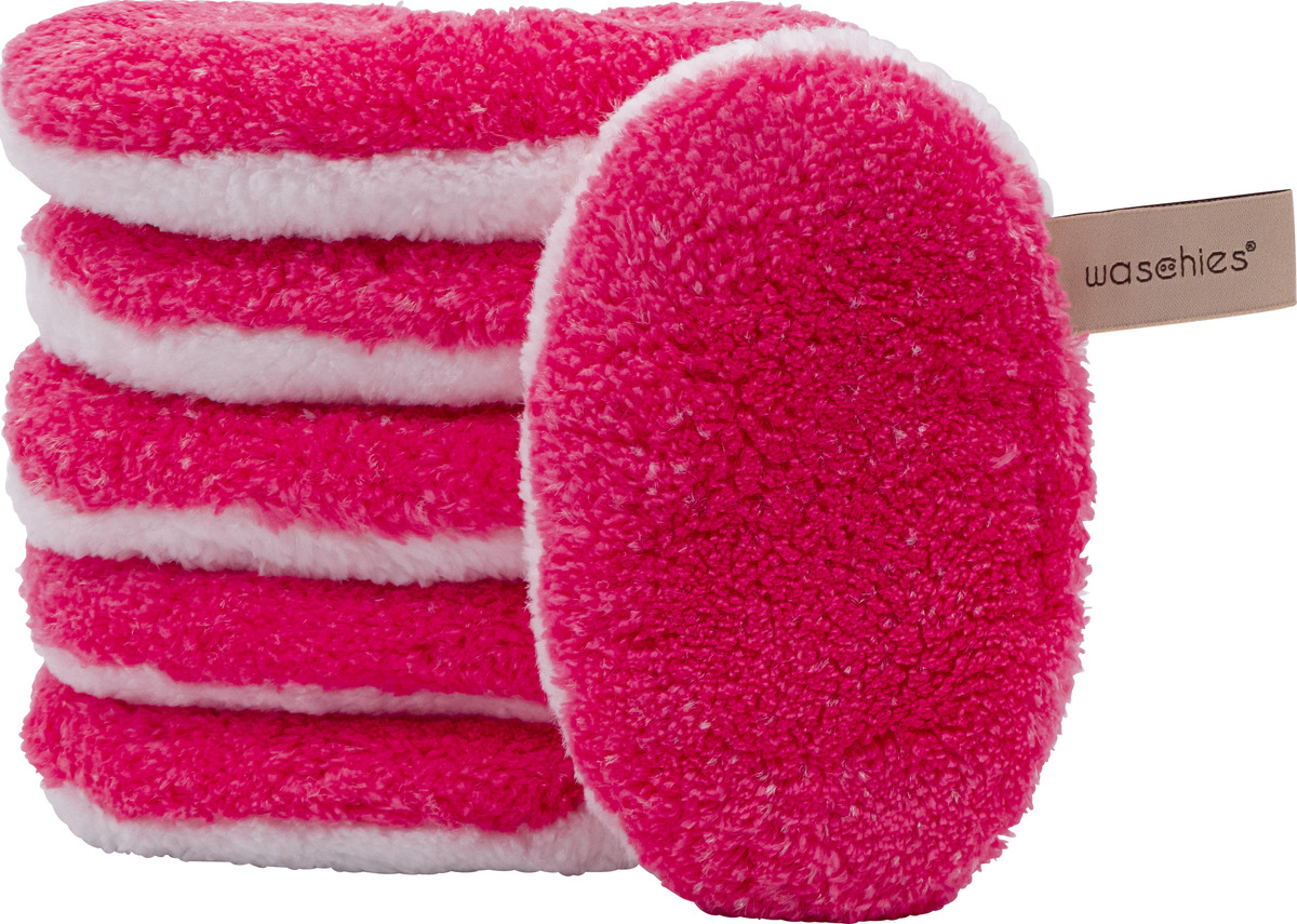 Bild 2 von waschies 6er Set Abschminkpads pink