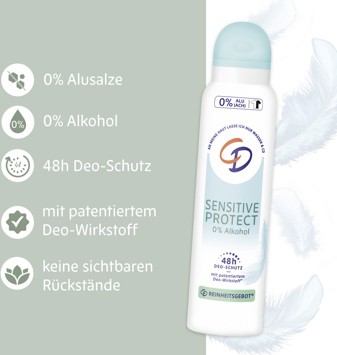 Bild 3 von CD Deospray Sensitive Protect, 150 ml