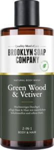 Brooklyn Soap Company Body Wash Green Wood & Vetiver, 300 ml