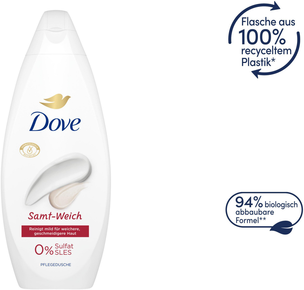 Bild 4 von Dove Pflegedusche Samt-Weich, 250 ml