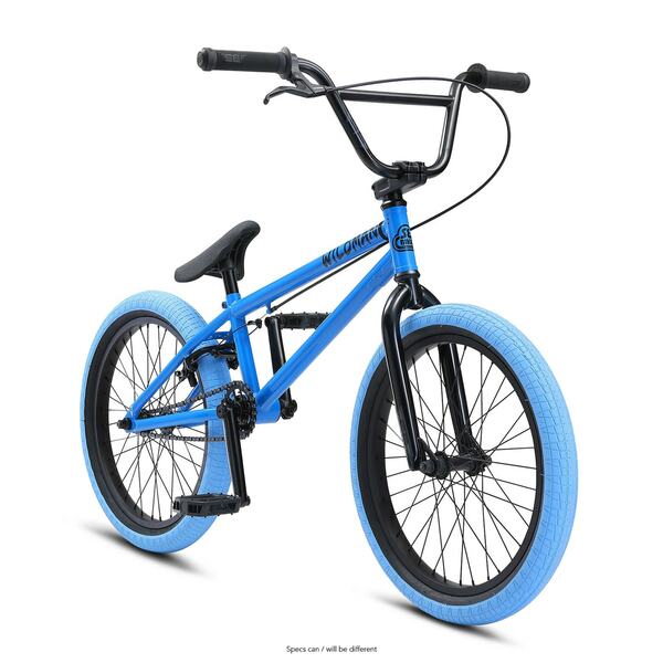 Bild 1 von SE Bikes Wildman BMX Fahrrad 20 Zoll 130 - 155 cm Größe Bike für Kinder und Jugendliche Freestyle Rad für Tricks im Skatepark... blue
