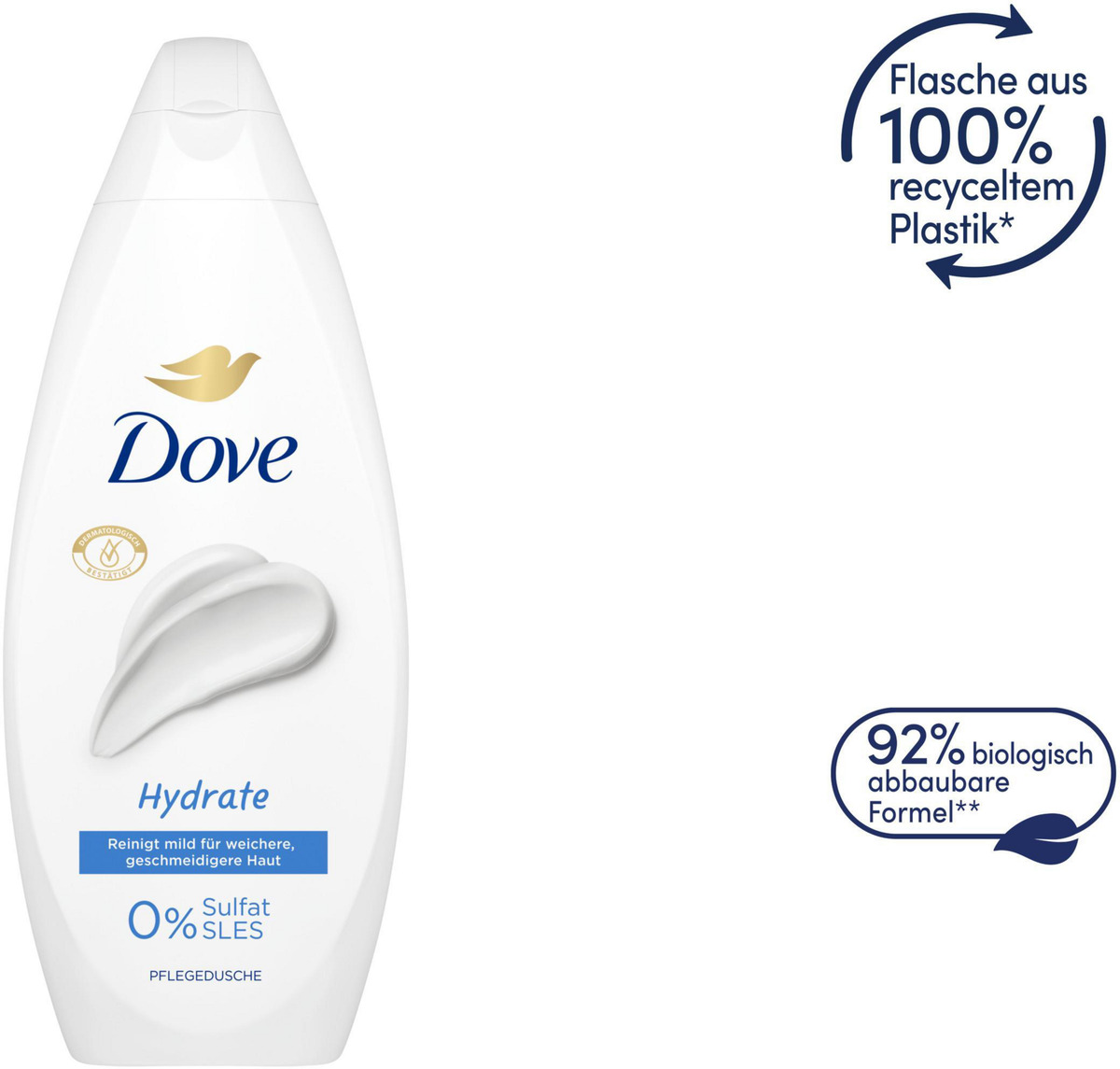 Bild 3 von Dove Pflegedusche Hydrate, 250 ml